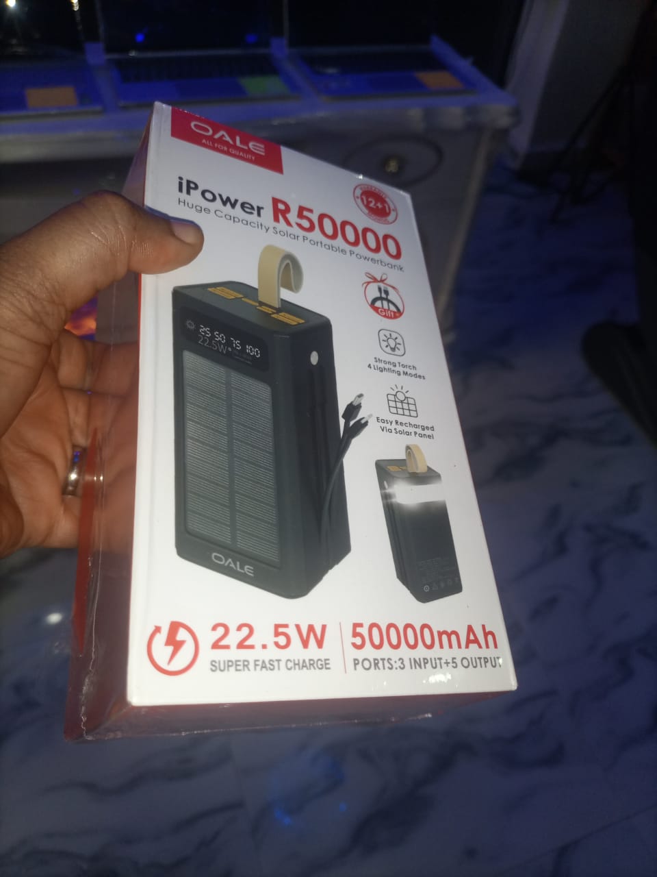 OALE 50000mAh Power Bank